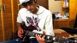 Daft Punk feat Julian Casablancas  Instant Crush guitar cover WITH SOLO  ForgetAboutYourLife [upl. by Ybrik]