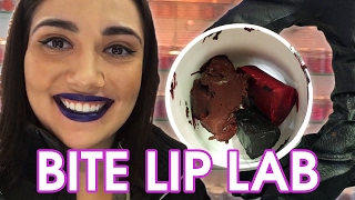 Creating A Custom Lipstick At The Bite Lip Lab [upl. by Gates]