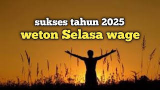 Selasa Wage sukses tahun 2025 [upl. by Armelda300]