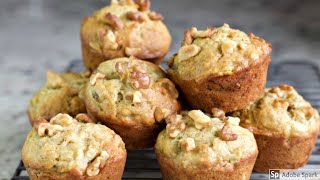 Easy Banana Nut Muffins [upl. by Notnert]