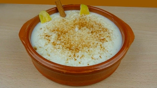 ARROZ CON LECHE CASERO Y SUPER CREMOSO  RECETA FÁCIL Y RÁPIDA [upl. by Rj937]