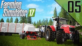 Farming Simulator 17  Carrière Suivie  On enrubanne  EP05 [upl. by Selin551]