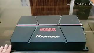 Pioneer GmA6704 testing with pioneer subwooferHINDI [upl. by Geier]