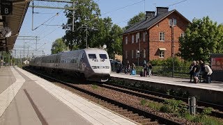 Trains of Sweden 2018 [upl. by Meece580]