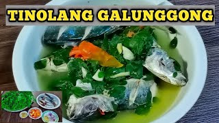 TINOLANG GALUNGGONG [upl. by Annelg]