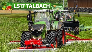 LS17 Talbach 6 Mähen Schwaden Sammeln  im VERBUND  Landwirtschafts Simulator 2017 [upl. by Dilaw]