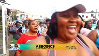 Aerobics session with Di Asa season 8 Queens [upl. by Euphemiah]