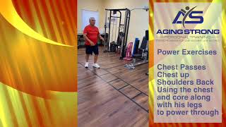 Chest Pass  Power Training  Power Wednesdays [upl. by Ehudd23]