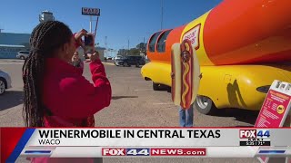 Oscar Meyers Wienermobile is back in Waco [upl. by New255]