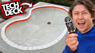 DIY Concrete Tech Deck Pool [upl. by Ielak15]