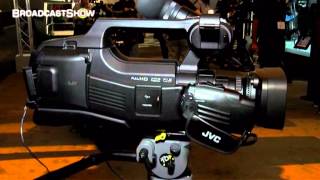 JVC GYHM70 at NAB 2013 [upl. by Annid]