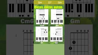 QUIZAS QUIZAS QUIZAS  TRIO LOS PANCHOS  CHORDS  LYRICS  GUITAR  PIANO  BASS  KEYBOARD [upl. by Ellehcor]