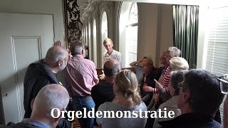 Orgeldemonstratie voor jong en oud  Gert van Hoef  Kerk van Menaam [upl. by Ellekcir905]