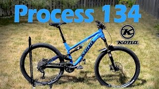 Kona Process 134 Review and Riding Impressions [upl. by Lyram908]