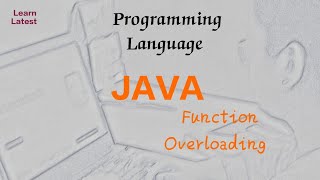 Function Overloading in JavaClass 10 IcseJava Programming Language [upl. by Aneral635]