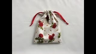 DRAWSTRING POUCH BAG GIFT POUCH BAG  DRAWSTRING BAG [upl. by Ailis]