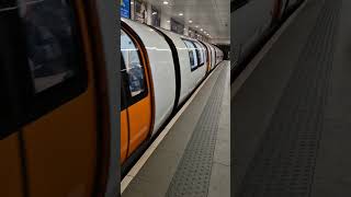 Glasgow Subway unit 301 arrives into and departs from Buchanan Street station May 2024 [upl. by Aohsoj]