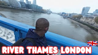 EXPLORING RIVER THAMES SIGHTS AND SOUNDSlondon trendingtravel [upl. by Aizirtap981]