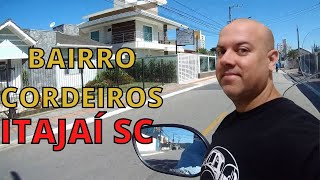 COMO ESTÁ O BAIRRO CORDEIROS EM ITAJAÍ SC ANO 2021 [upl. by Carin486]