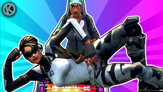 Fortnite Shopping Cart Stunt Fails funny moments [upl. by Eahs186]