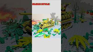 T 34 medium tank in WW2 legostyle legotanks [upl. by Mauralia207]