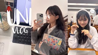 ENG新学期！立教経営生の24時間密着VLOG📓💬大学での日常 結婚式 新しいコスメ鞄開封‼︎💄 [upl. by Anielram637]