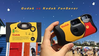 a disposable camera 📷  Gudak vs Kodak FunSaver [upl. by Hills]