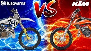 EPIC BATTLE 250 2 Stroke vs 125 2 Stroke [upl. by Annaej222]