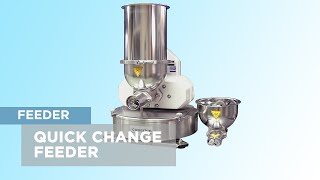 Coperion KTron Quick Change Feeder  Accurate and efficient feeding of a wide variety of materials [upl. by Byron]