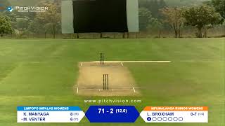 Womens Provincial Div 2 T 20  Mpumalanga Rhinos vs Limpompo Impalas [upl. by Broddie]