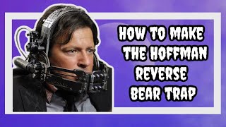 How To Make A Reverse Bear Trap 20 from EVA foam  FREE Template [upl. by Ennayhc]