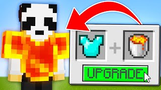 Minecraft Manhunt But You Can Upgrade Items [upl. by Bobine]