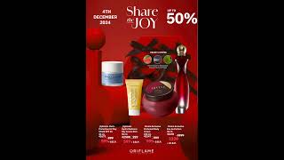 oriflame 4th31st December upto 50off flyeroffersaleOriflame December offersOriflame India [upl. by Kreindler517]