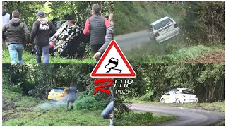 Rallye Charlemagne 2023  Difficult corner Crashs amp Mistakes  by Rcup Vidéo [upl. by Julissa]