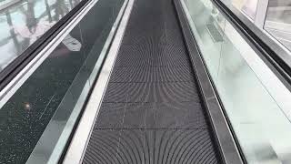 KONE Moving Walkways  Boston Logan International Airport Terminal B  Boston MA [upl. by Smitt447]