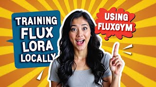 Training Flux Loras locally with FluxGym [upl. by Ledniahs]