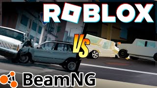 BeamNG VS Roblox 💥Car Crash Compilation 3 [upl. by Haras]