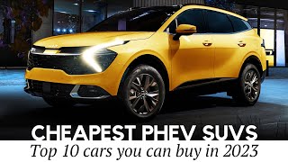 10 Cheapest SUVs with PlugIn Hybrid Propulsion in 2023 Buyers Guide with Prices [upl. by Bower591]