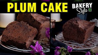 Plum Cake recipe Bakery Style  Plum Cake Recipe [upl. by Castara]