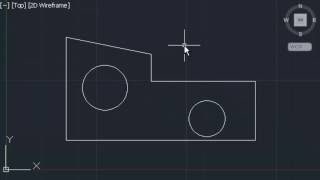 How to Delete Object in AutoCAD Basic [upl. by Dreeda211]