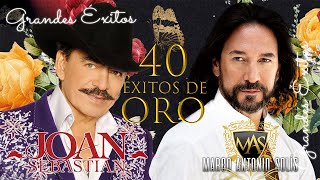 JOAN SEBASTIAN y MARCO ANTONIO SOLÍS SUS MEJORES BALADAS ROMÁNTICAS 100 ÉXITOS INOLVIDABLES [upl. by Merrilee]