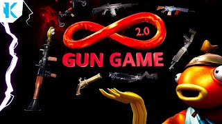 INFINITE GUN GAME  FORTNITE [upl. by Monroy525]