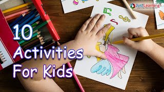 Extracurricular Activities For Kids  Just Learning 10 Activities [upl. by Eidissac]