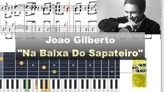 João Gilberto  White Album 0310 quotNa Baixa Do Sapateiroquot  Transcription  Gilles Rea [upl. by Manaker]