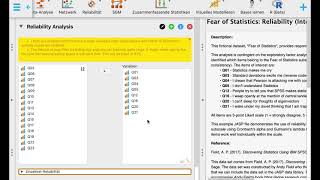 Reliabilitätsanlyse mit JASP Vergleich Bayes vs klassisch [upl. by Baker]