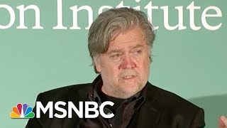 Steve Bannon Makes Inexplicable Claims About President Donald Trump Morning Joe  MSNBC [upl. by Arbmat]