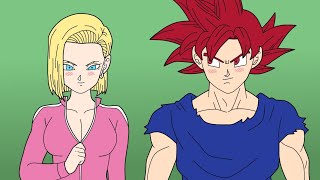 GOKU SAVES ANDROID 18 [upl. by Erbua]