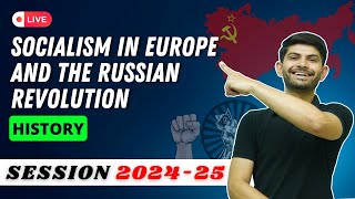 Socialism in Europe and the Russian Revolution  Live Poll Session MIQs and PYQs  Class 9 202425 [upl. by Liebowitz]