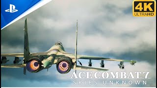 ACE COMBAT 7 PLAYTHROUGH l MISSION 05  444 EXPERT CONTROLS  4K HDR [upl. by Keily]