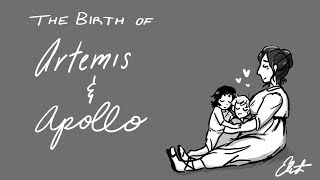 The Birth of Artemis and Apollo Animatic [upl. by Acirema]